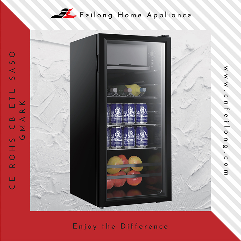 Gebaut an Freestanding W&auml;in Cooler Gedr&eacute;nks Frigo SC-138