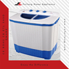 5kg اسپن ڊرائير ڪپڙا ٽوئن ٽب ڌوئڻ واري مشين XPB50-2018SA