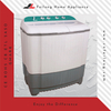 10 किलो पोर्टेबल कपड़े धोने ट्विन टब वॉशिंग मशीन XPB100-2208SA