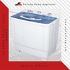Ekyuma eky'okwoza engoye ekya 7kg General Electric Large Capacity Twin Tub Ekyuma eky'okwoza