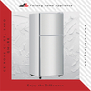 Adjustable Level kabayang Double Door Compact Kulkas BCD-138